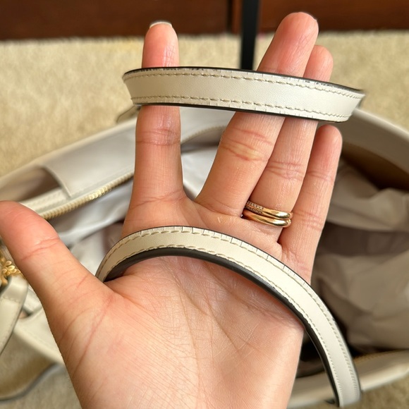 Tory Burch Gemini Link Canvas Small Tote - Picture 9 of 11